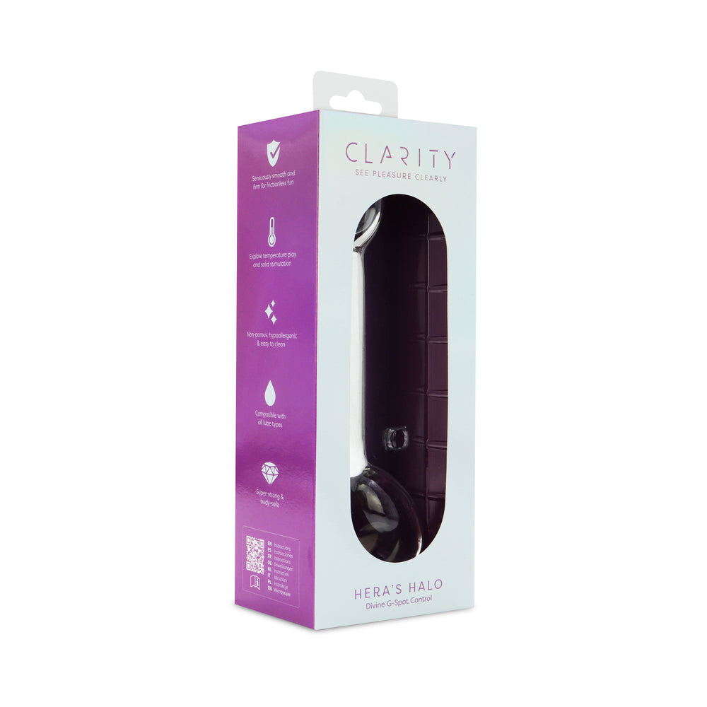 Clarity Glass Dildo Hera's Halo