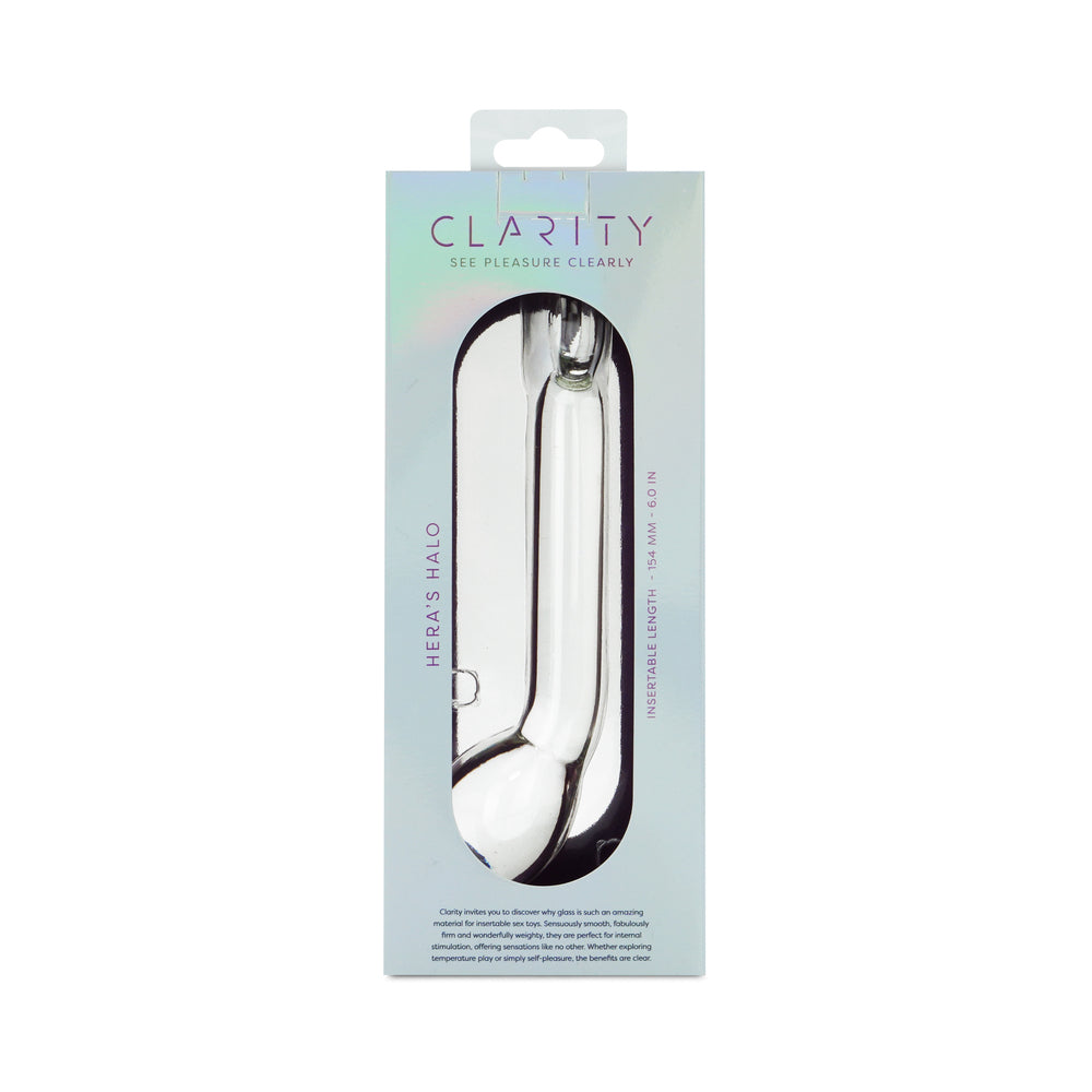 Clarity Glass Dildo Hera's Halo