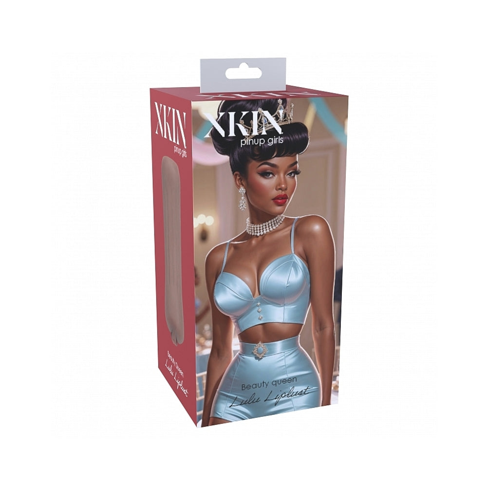 Xkin Pinup Masturbator Lulu Liplust-Brown