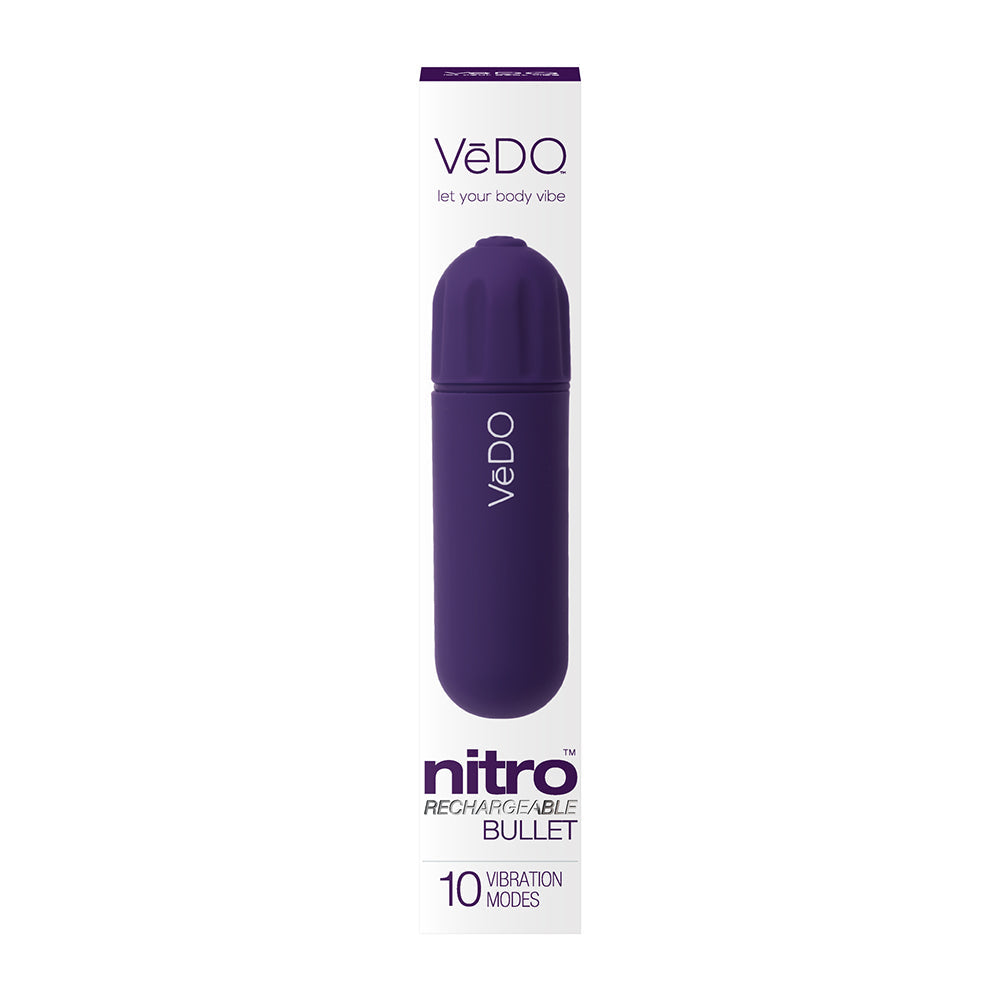 VeDO Nitro Rechargeable Bullet Vibe - Purple