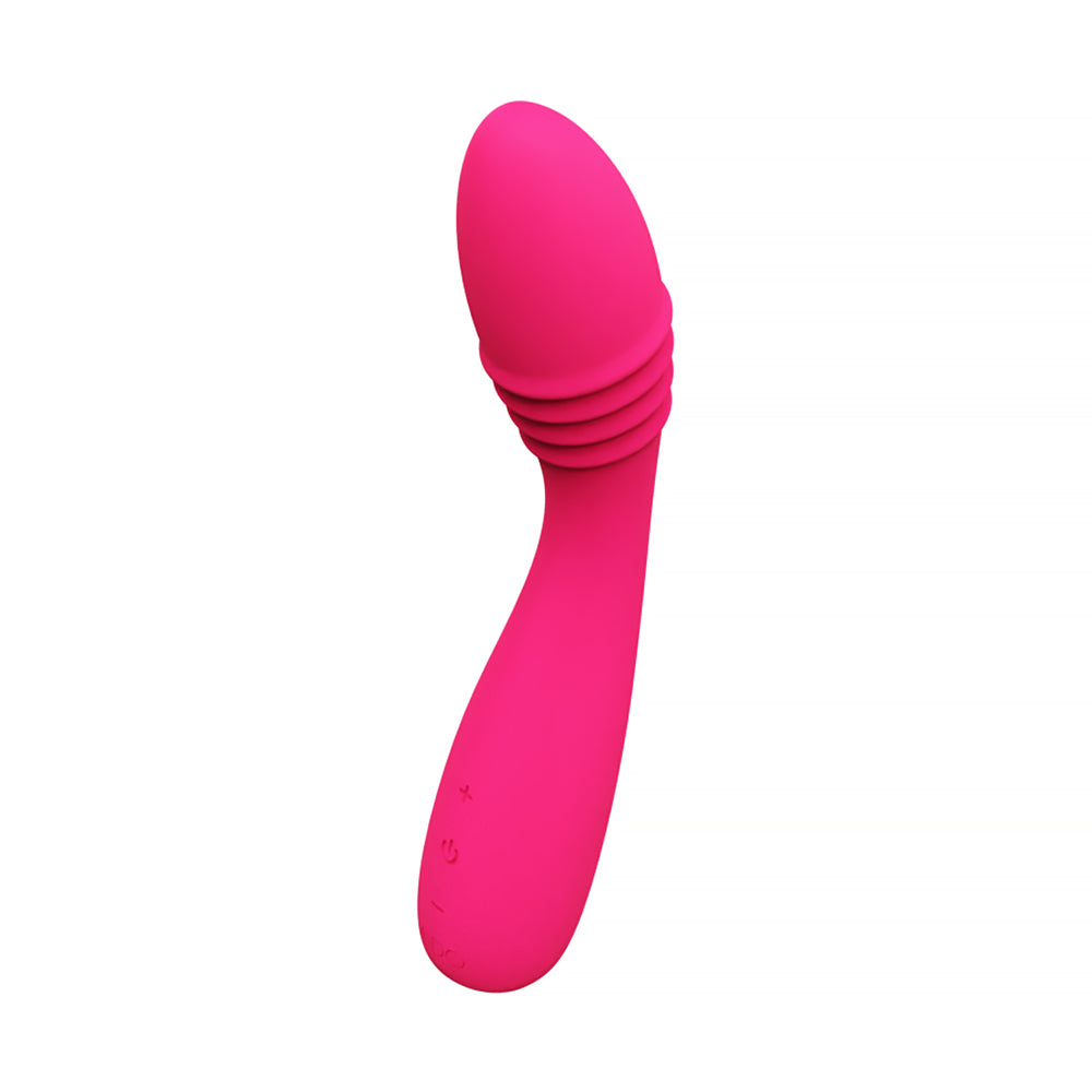 VeDO Ohni Rechargeable G-Spot Thrusting Vibe - Pink