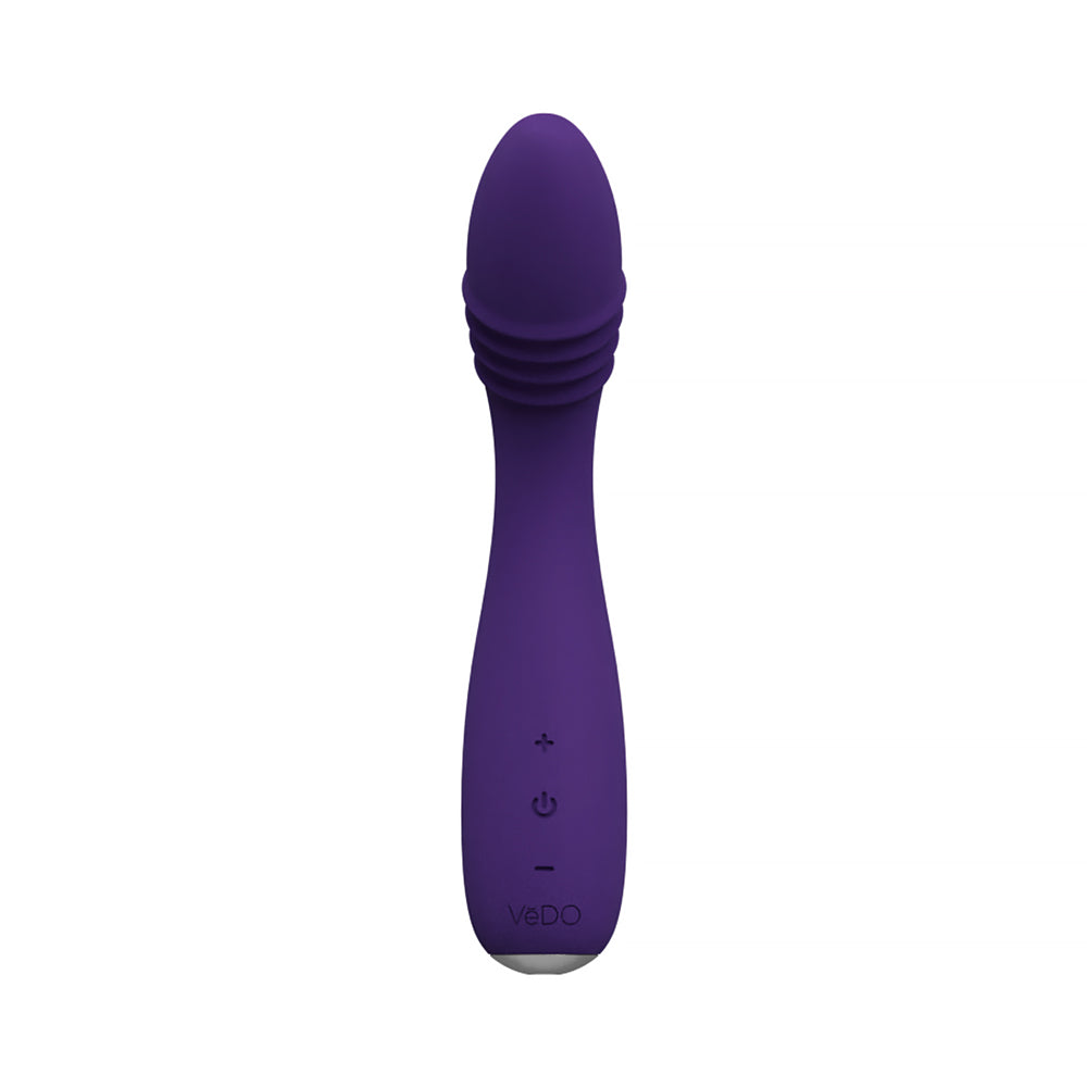 VeDO Ohni Rechargeable G-Spot Thrusting Vibe - Purple