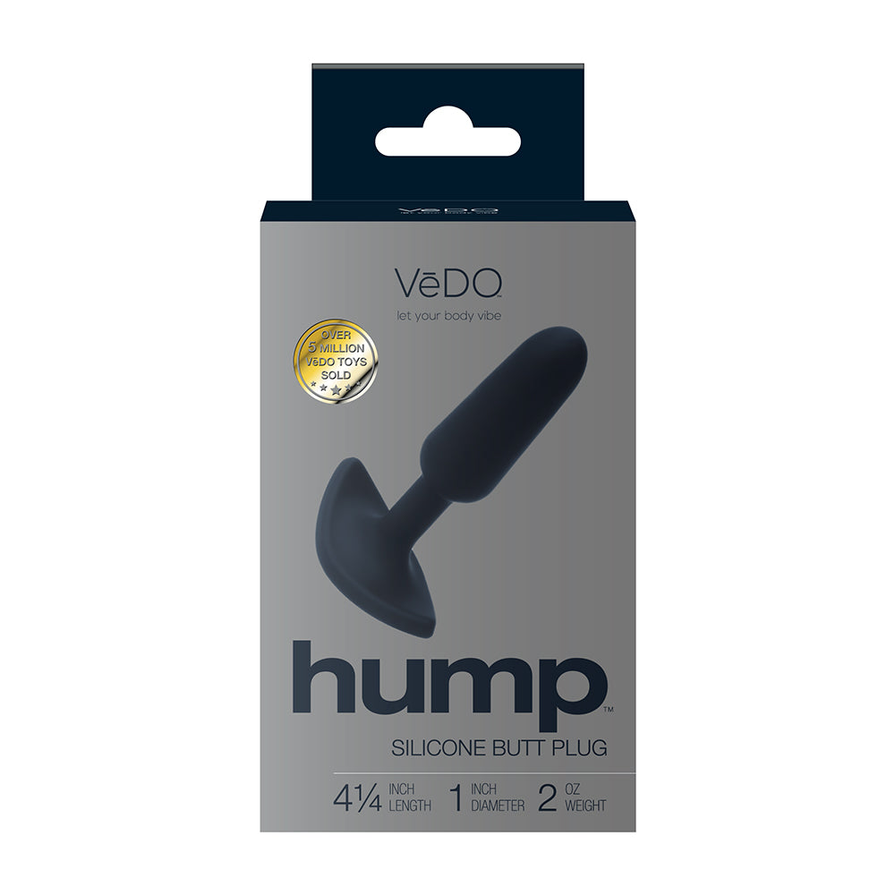 VeDO Hump Silicone Anal Plug - Black