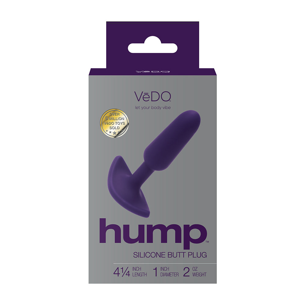 VeDO Hump Silicone Anal Plug - Purple