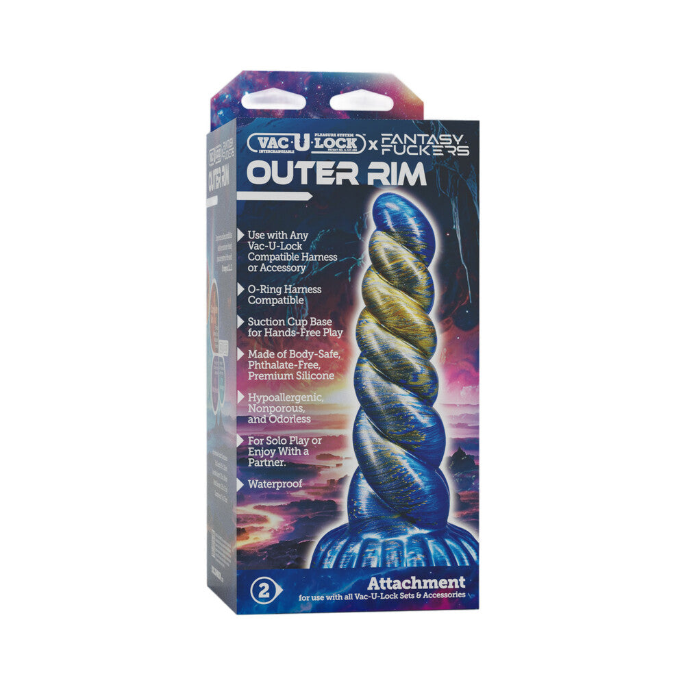 Vac-U-Lock x Fantasy Fuckers Outer Rim - Blue/Gold