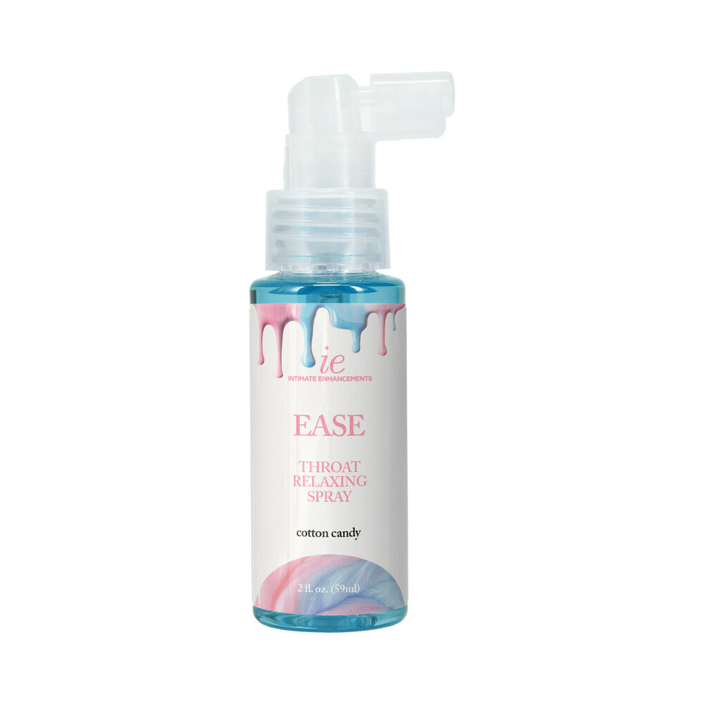 Intimate Enhancements Ease Throat Relaxing Spray-Cotton Candy 2oz
