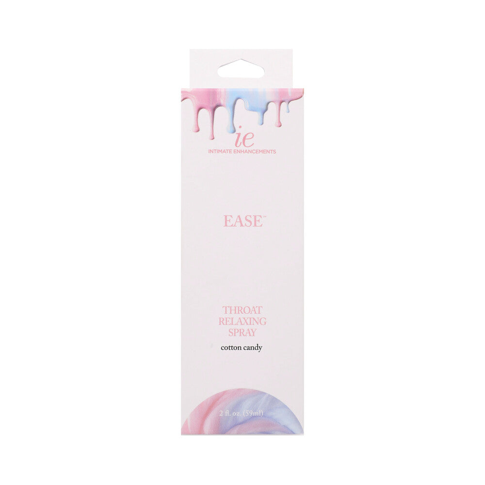 Intimate Enhancements Ease Throat Relaxing Spray-Cotton Candy 2oz
