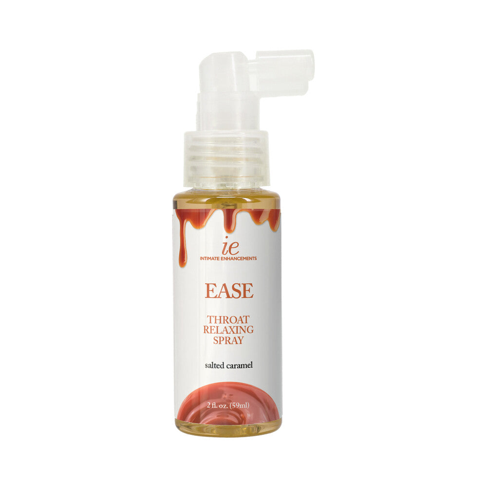 Intimate Enhancements Ease Throat Relaxing Spray-Salted Caramel 2oz