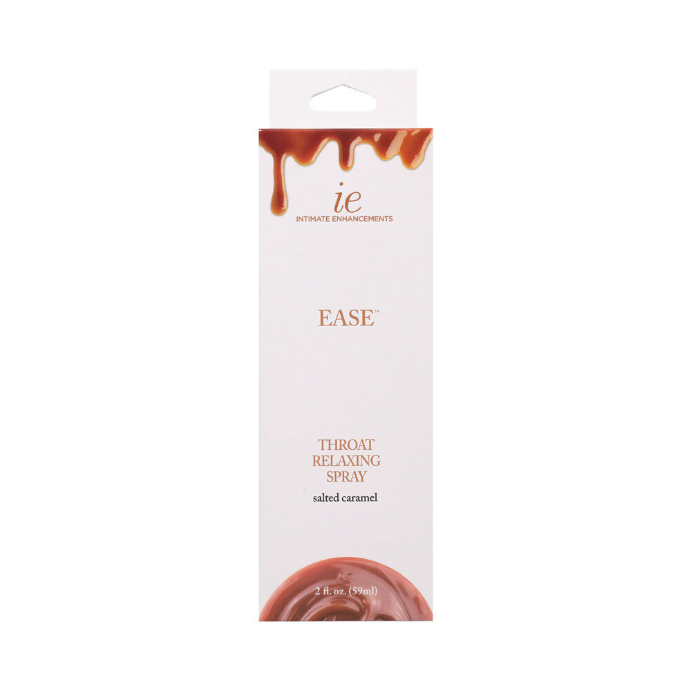 Intimate Enhancements Ease Throat Relaxing Spray-Salted Caramel 2oz