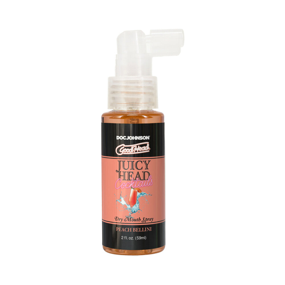 GoodHead Juicy Head Cocktails Dry Mouth Spray-Peach Bellini 2oz