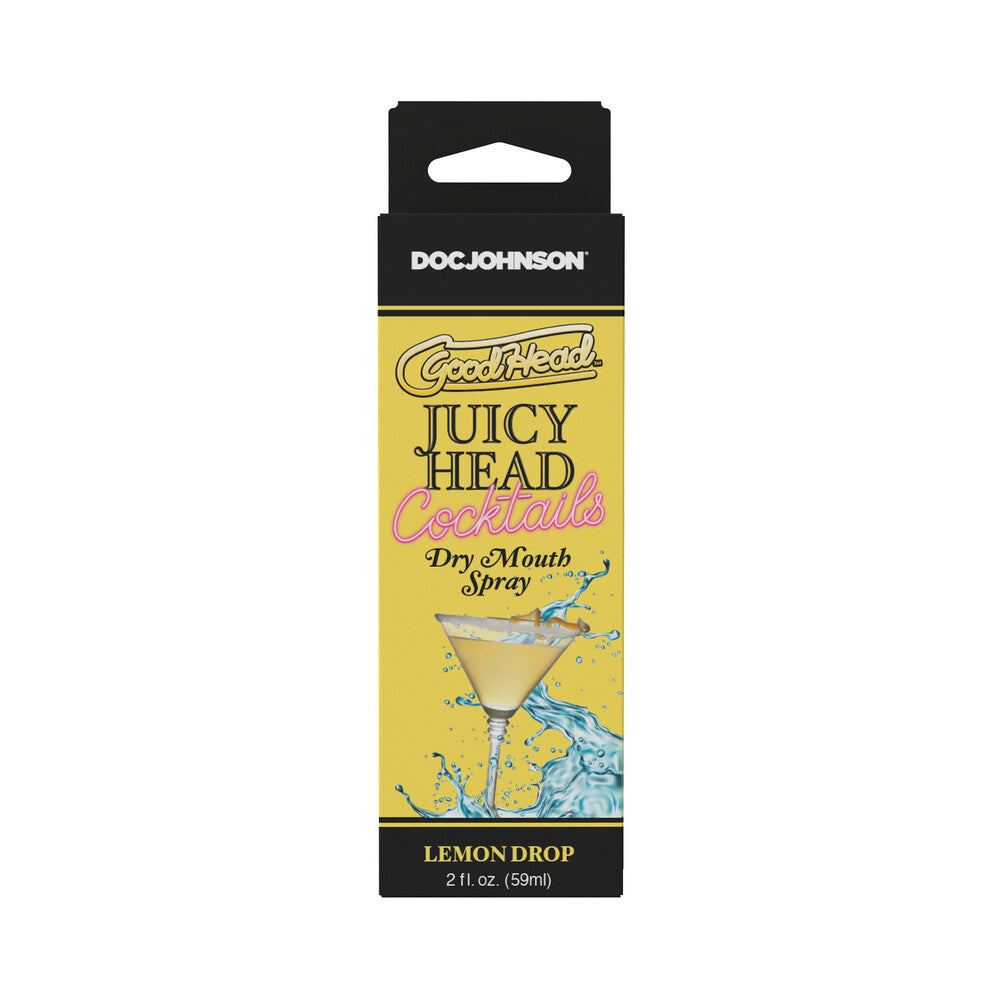 GoodHead Juicy Head Cocktails Dry Mouth Spray-Lemon Drop 2oz