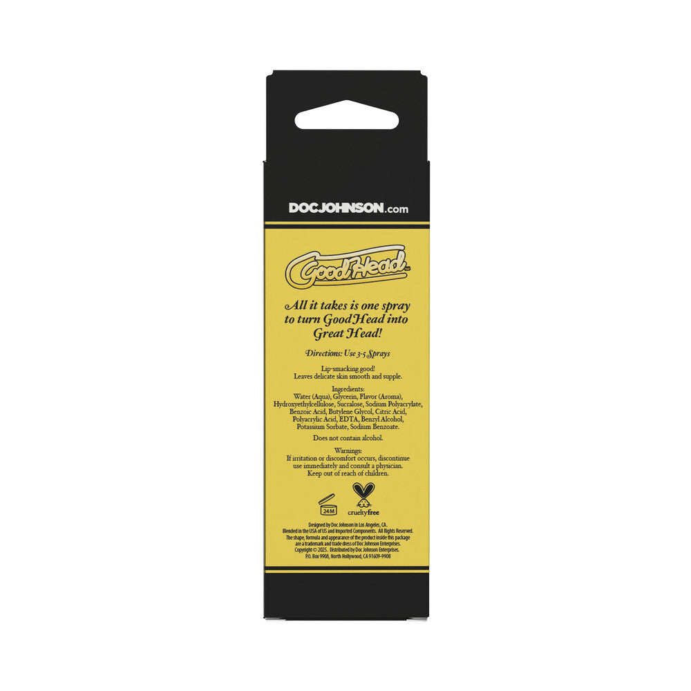 GoodHead Juicy Head Cocktails Dry Mouth Spray-Lemon Drop 2oz