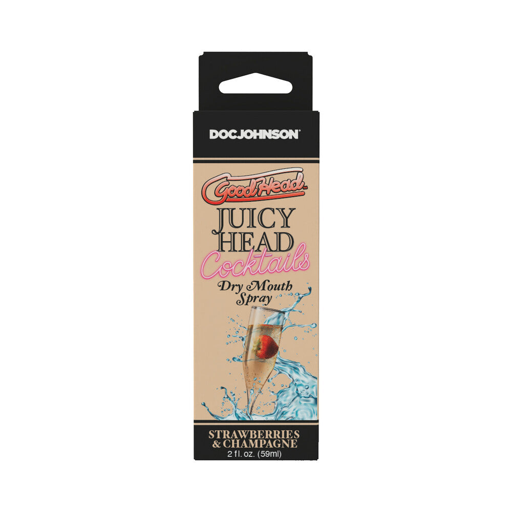 GoodHead Juicy Head Cocktails Dry Mouth Spray-Strawberries