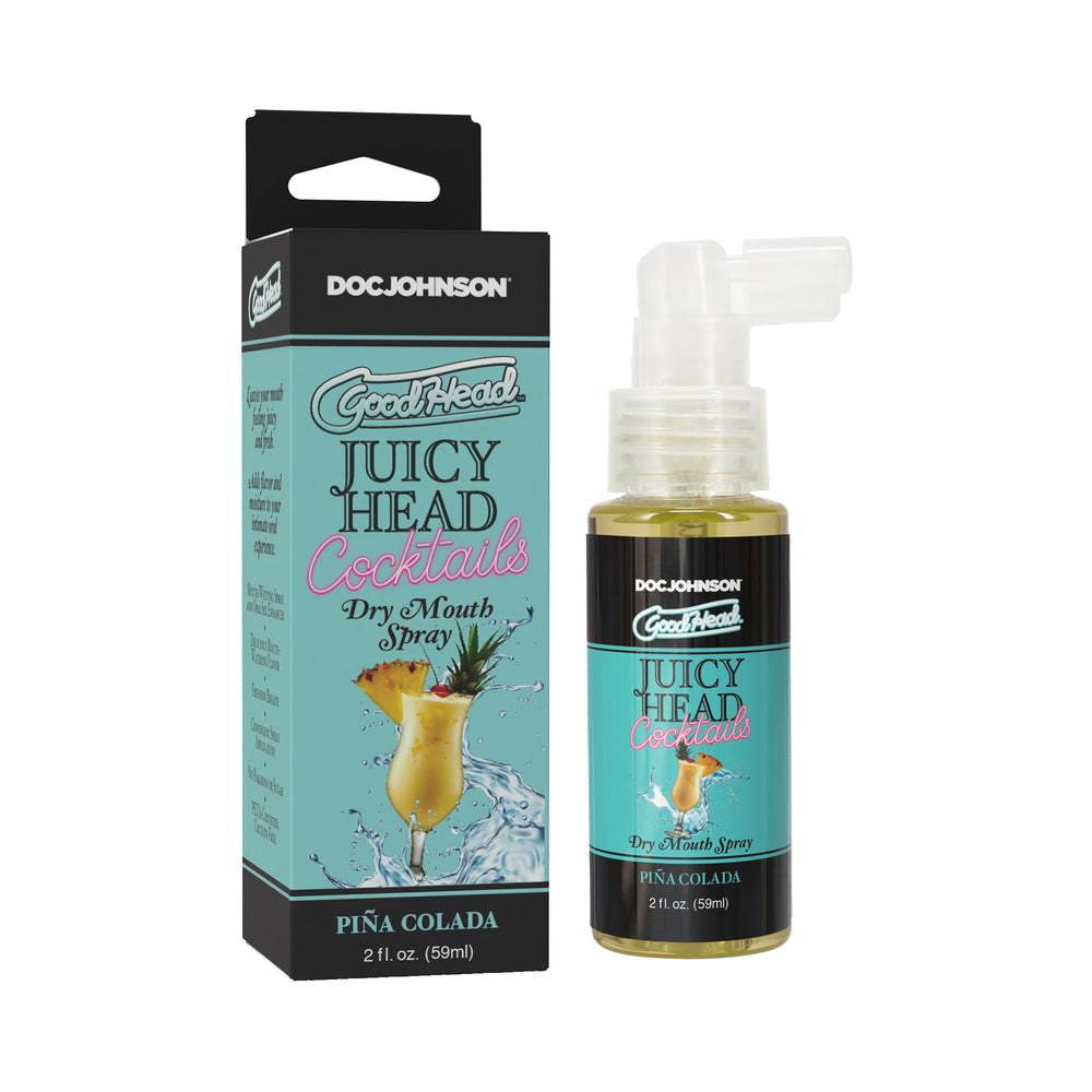 GoodHead Juicy Head Cocktails Dry Mouth Spray-Piña Colada 2oz