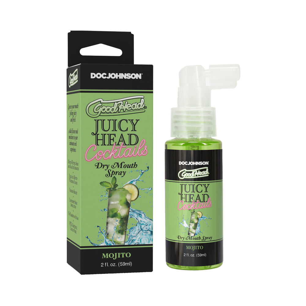 GoodHead Juicy Head Cocktails Dry Mouth Spray-Mojito 2oz