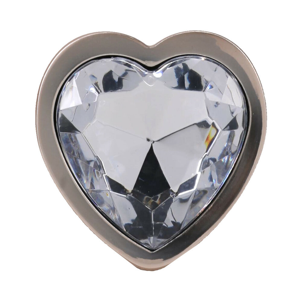 Booty Bling Jeweled Metal Plug - Small Gold