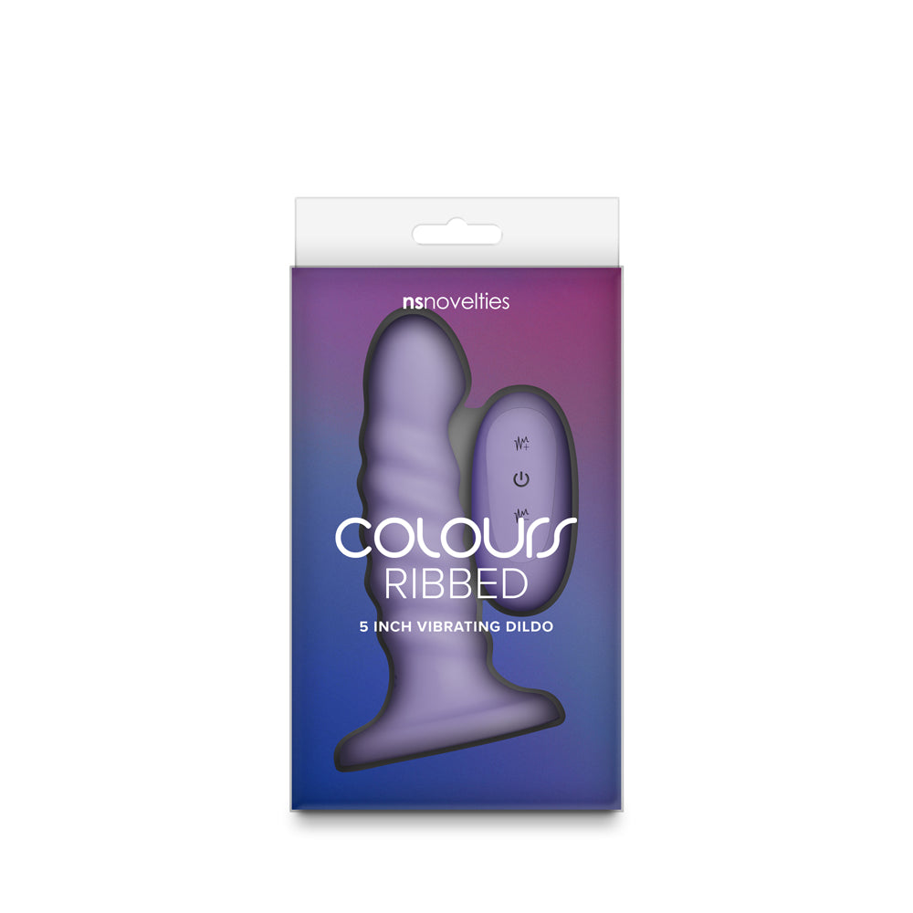 Colours Ribbed-Purple 5"