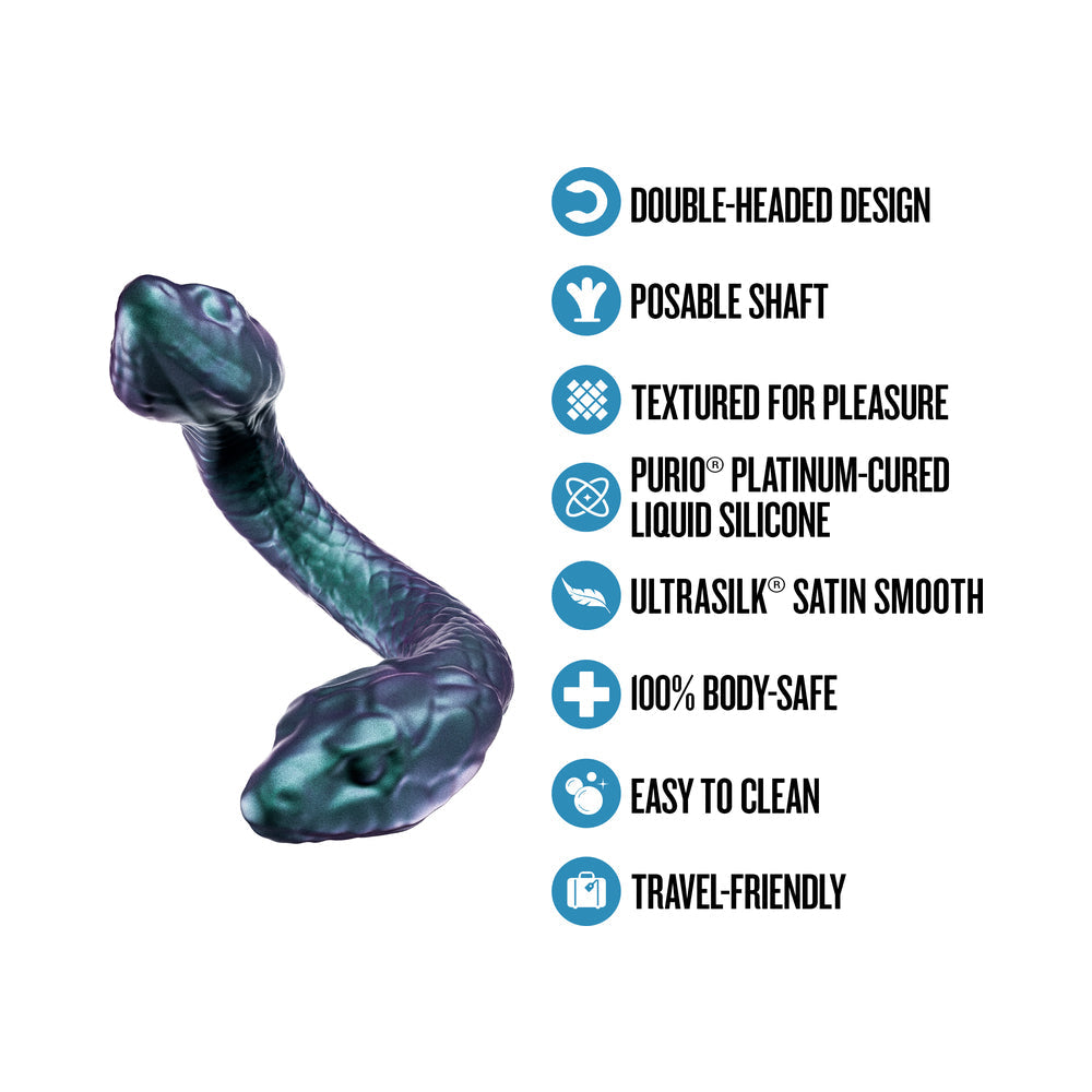 Blush Temptasia Twin Python Double Headed Snake Dildo
