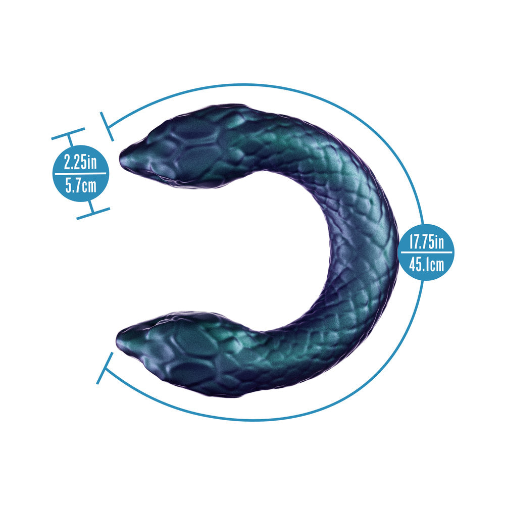 Blush Temptasia Twin Python Double Headed Snake Dildo