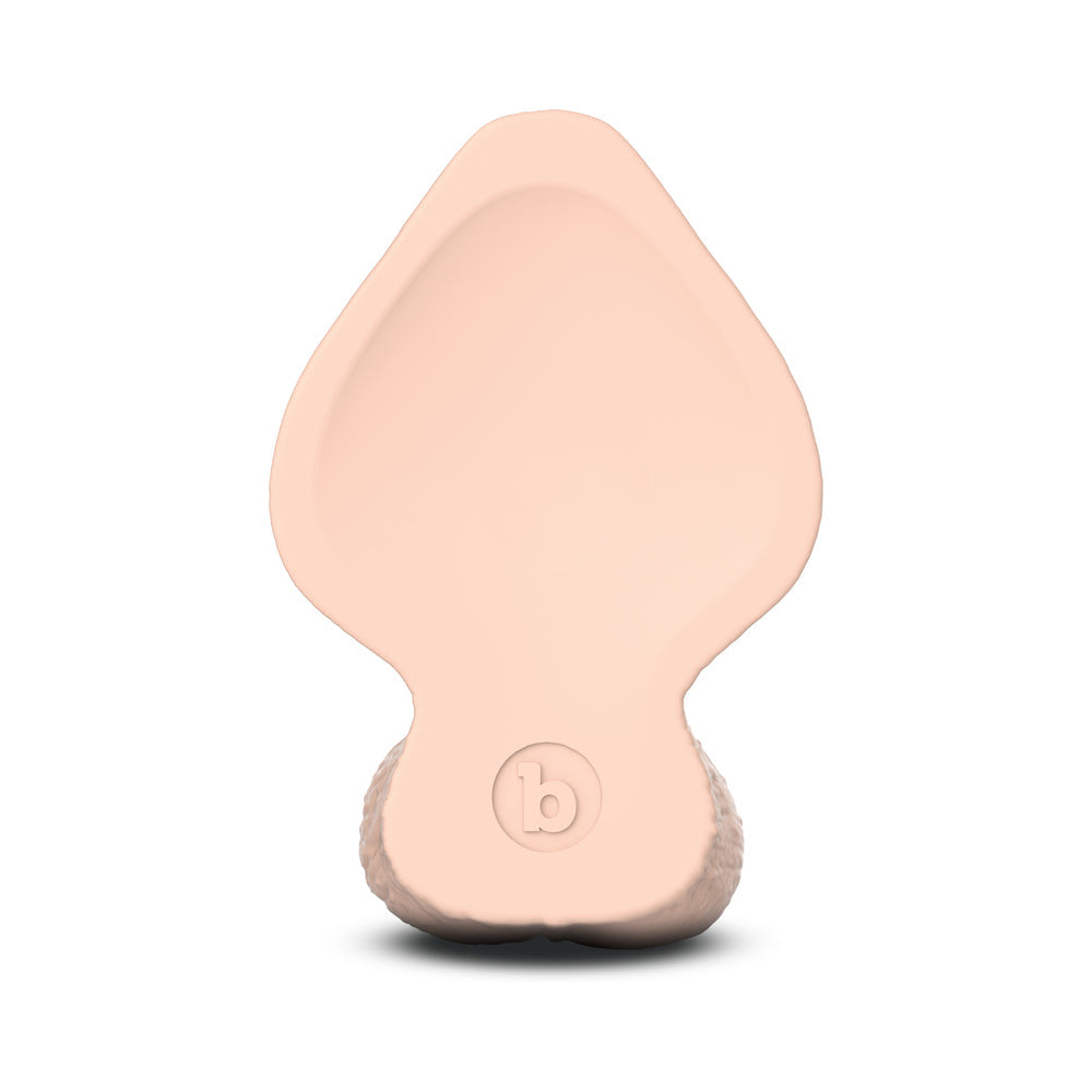 b-Vibe Slipskin 6" Girthy - Cream