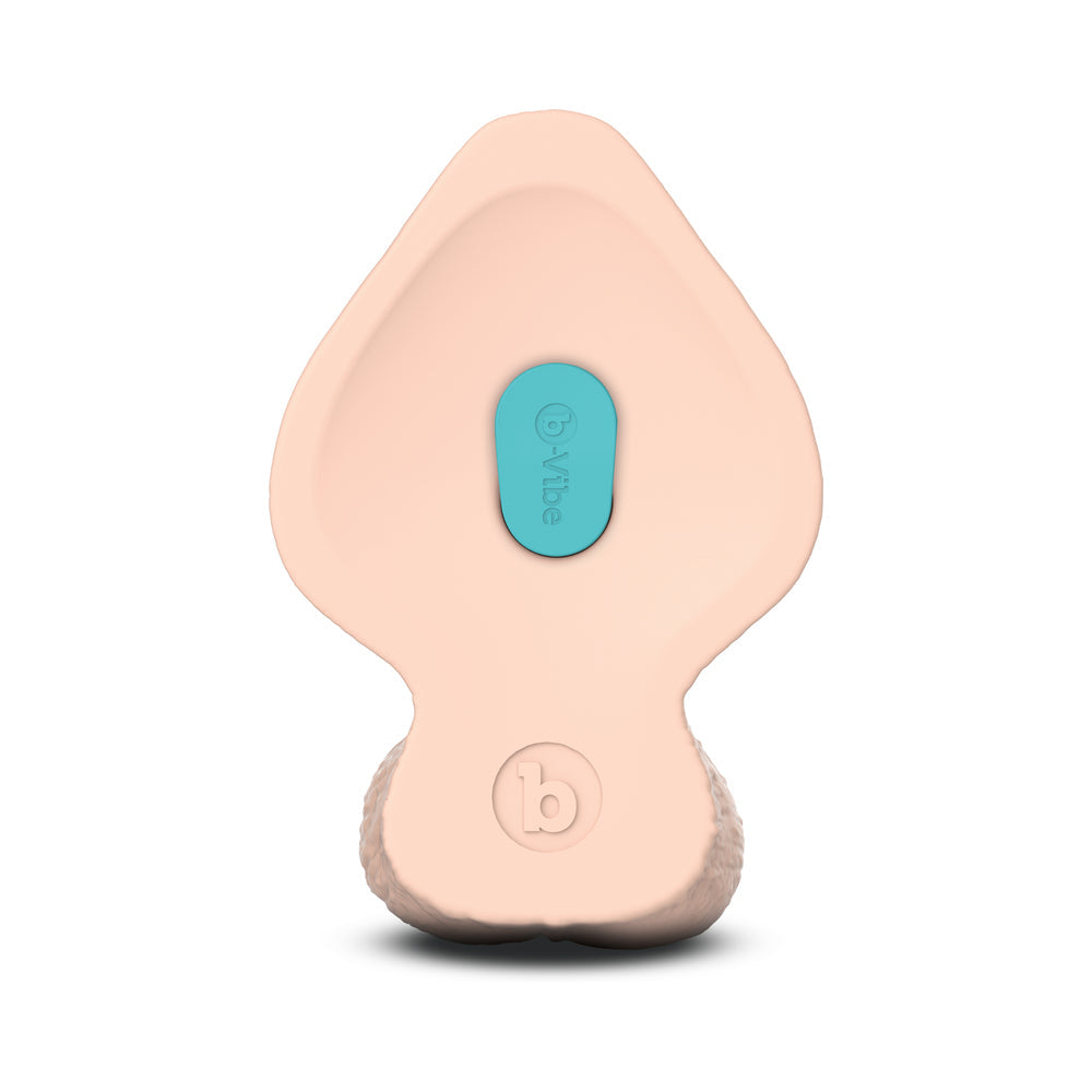 b-Vibe Slipskin 8" Girthy - Cream