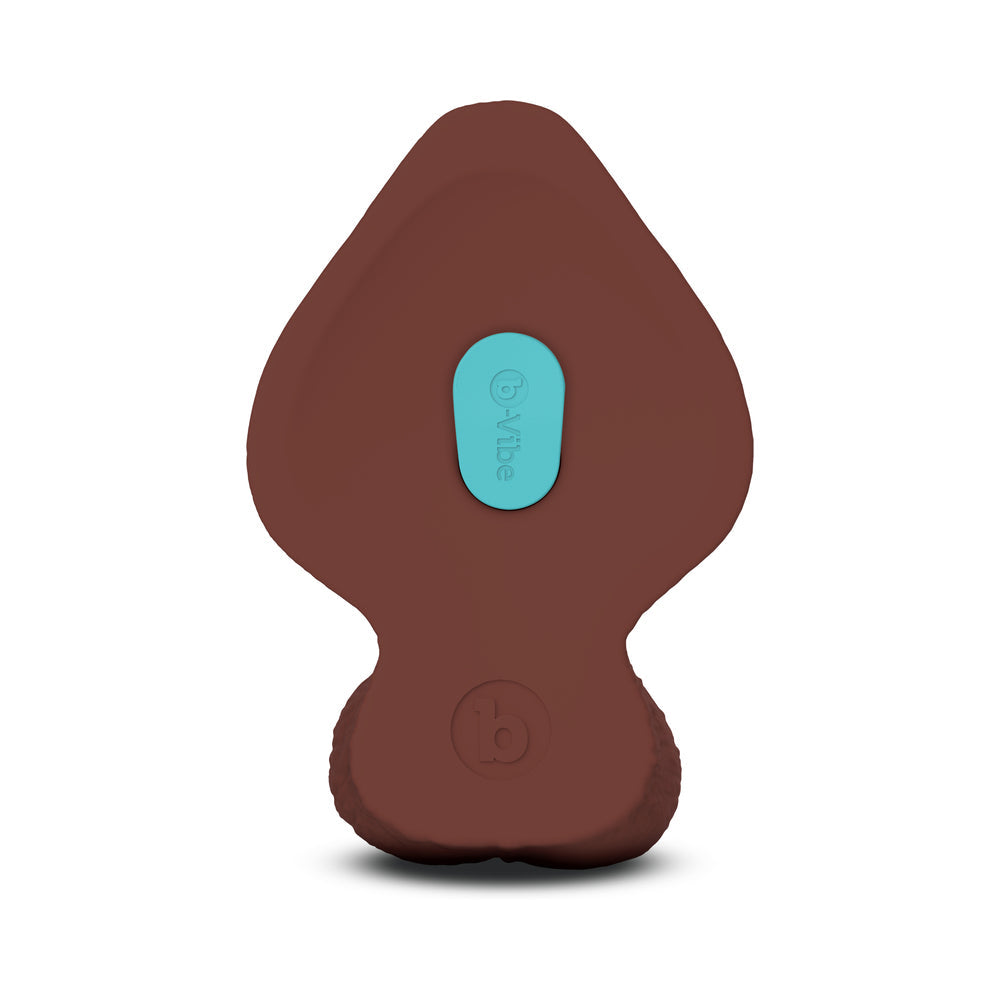 b-Vibe Slipskin 8" Girthy - Brown