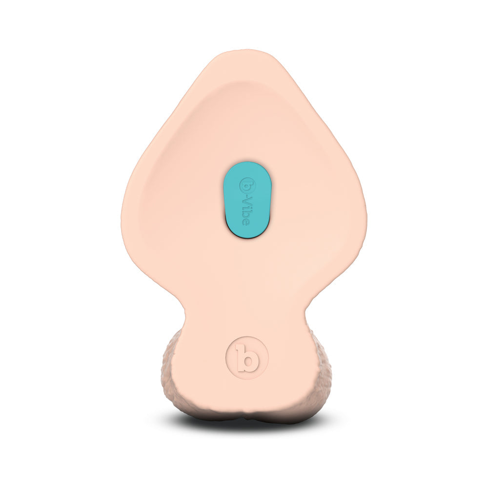 b-Vibe Slipskin 9" Girthy - Cream