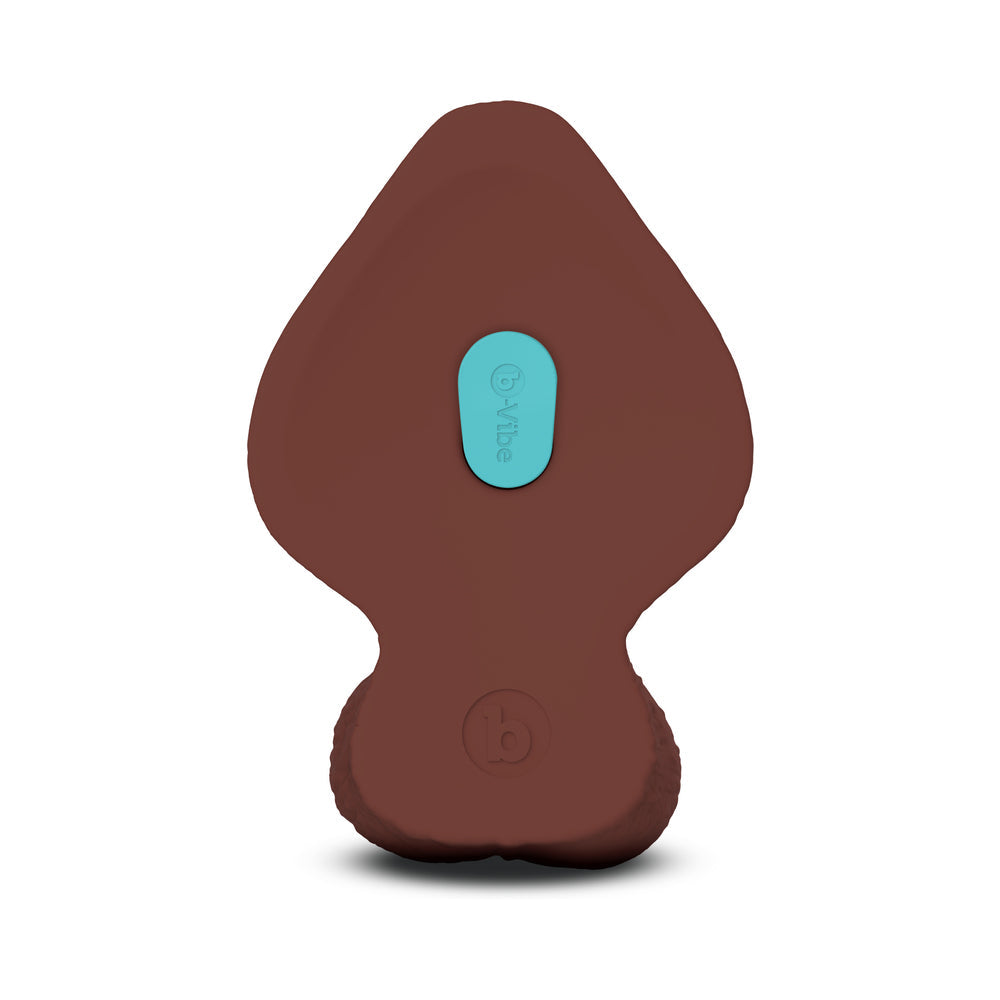 b-Vibe Slipskin 9" Girthy - Brown