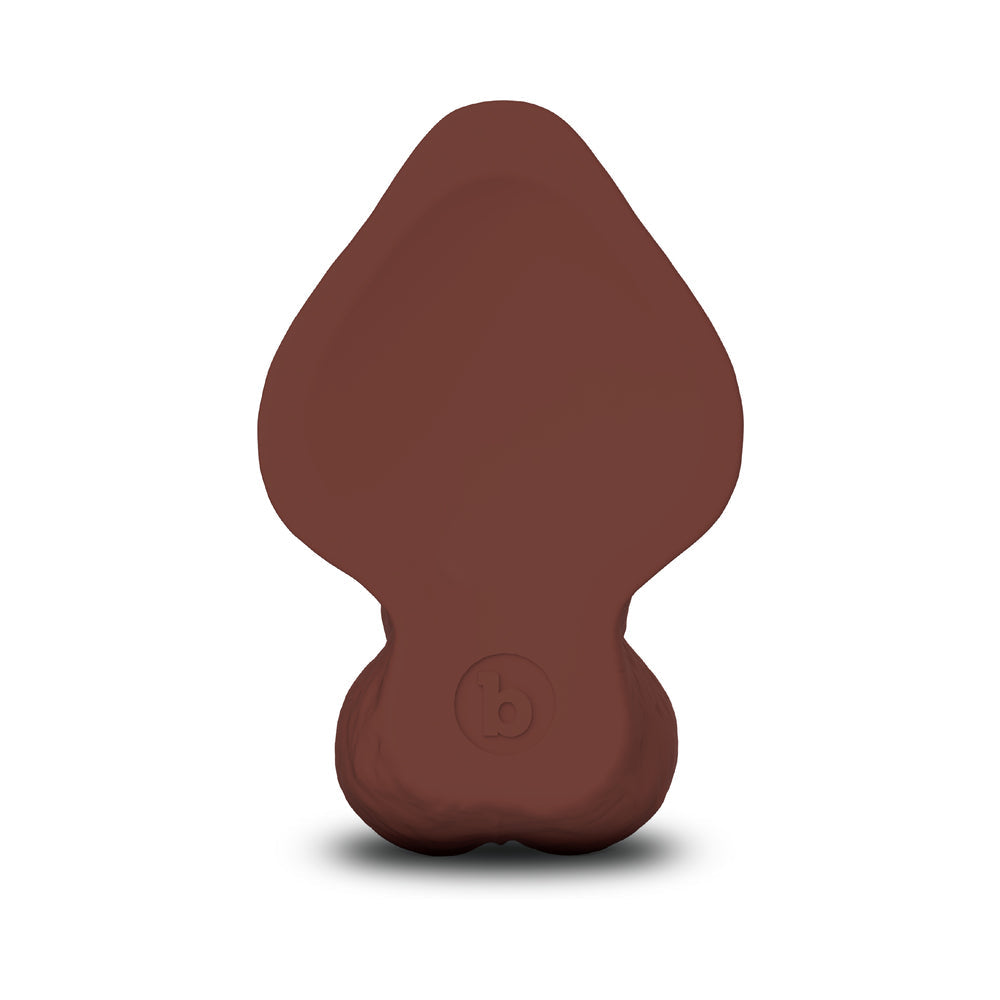 b-Vibe Slipskin 6.5" Curvy - Brown