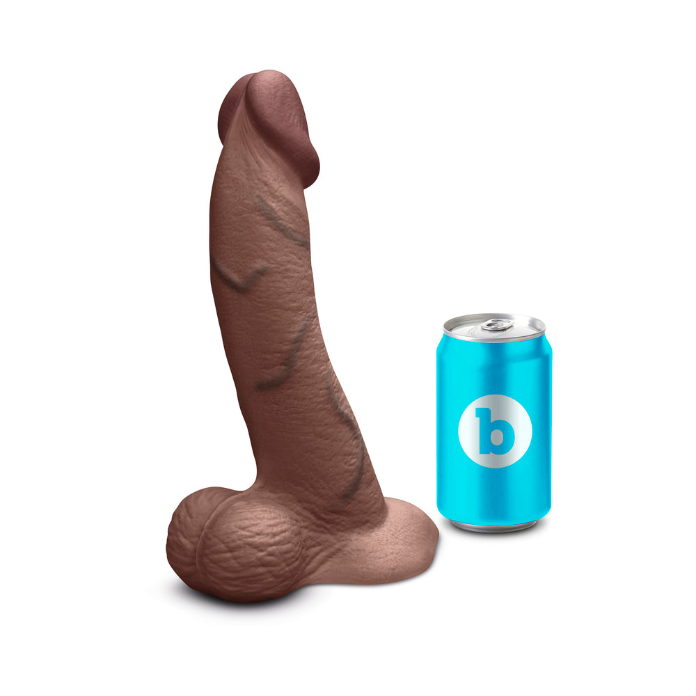 b-Vibe Slipskin 10" Curvy - Brown