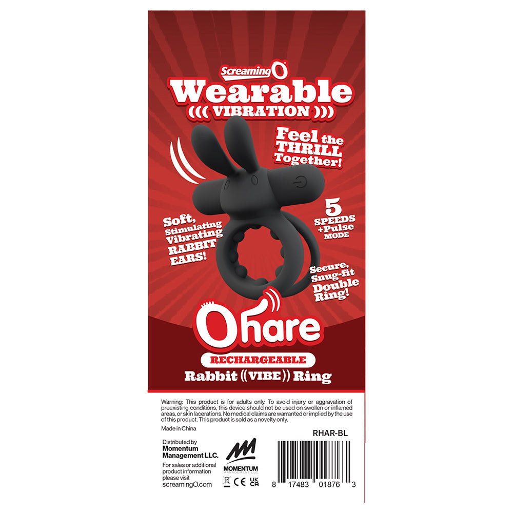 Screaming O Rechargeable Ohare-Black