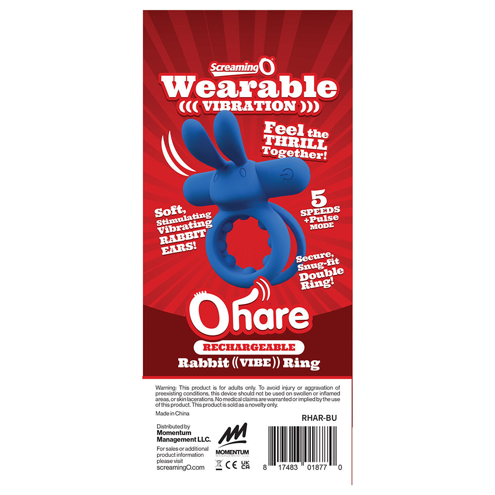 Screaming O Rechargeable Ohare-Blue