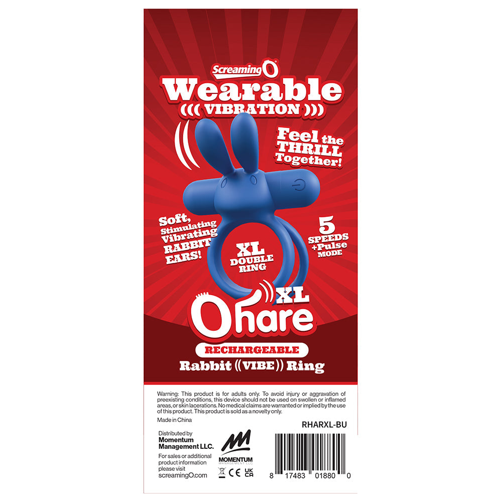 Screaming O Rechargeable Ohare XL-Blue