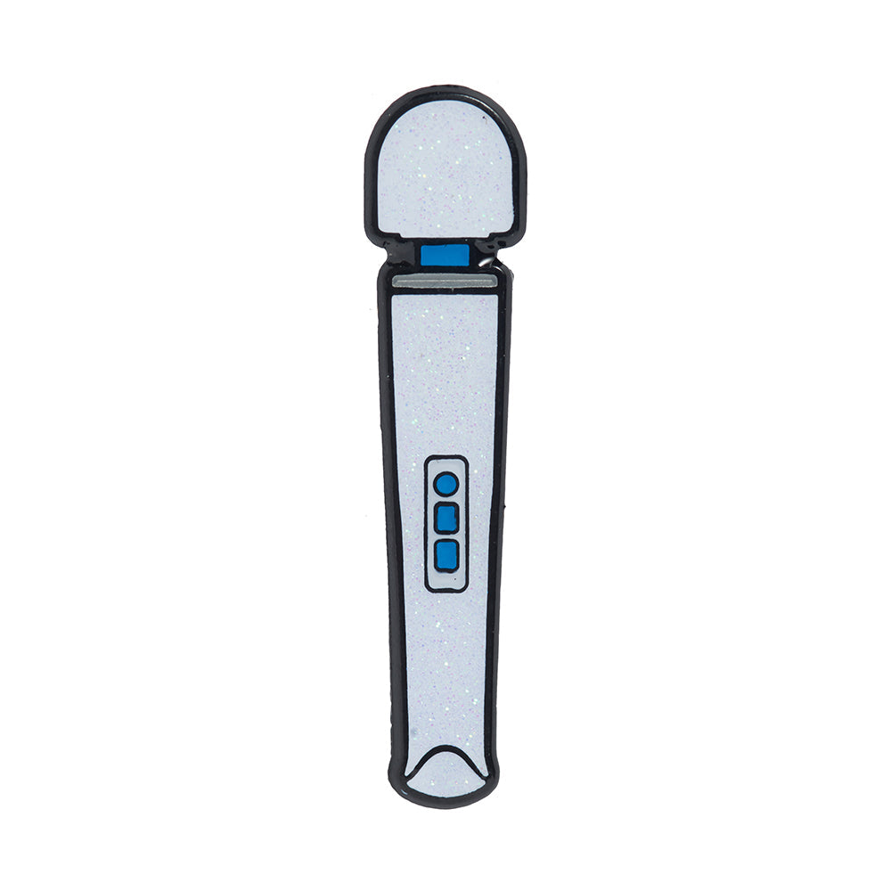 Wood Rocket Magic Wand Rechargeable Pin