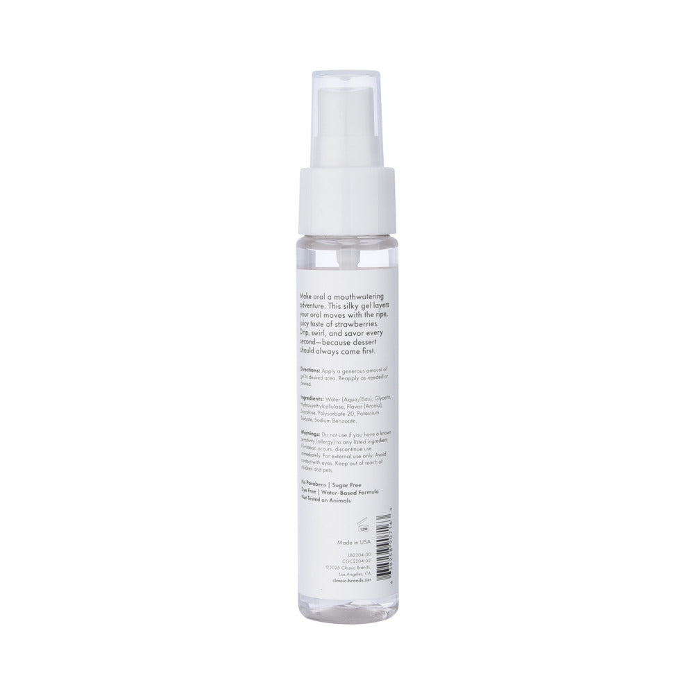 CG Blow Me Oral Sex Gel-Strawberry 2oz