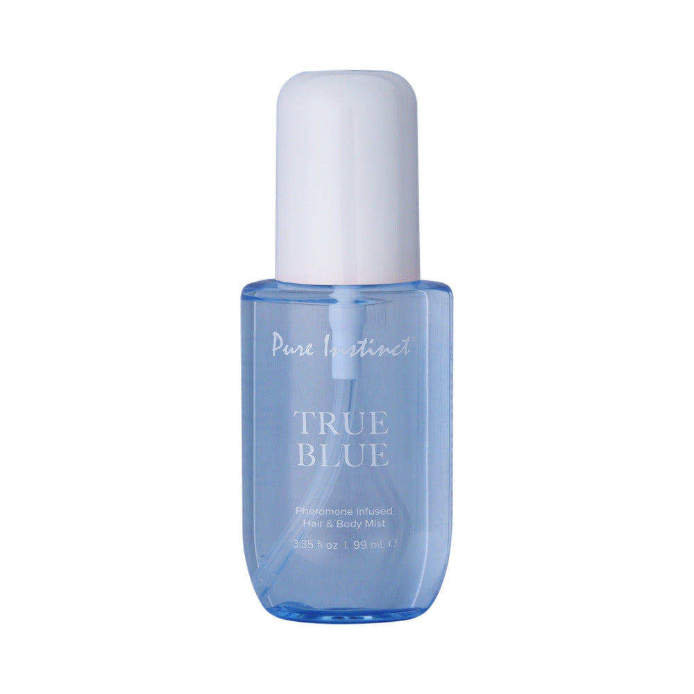 Pure Instinct Pheromone Hair & Body Mist-True Blue 3.35oz