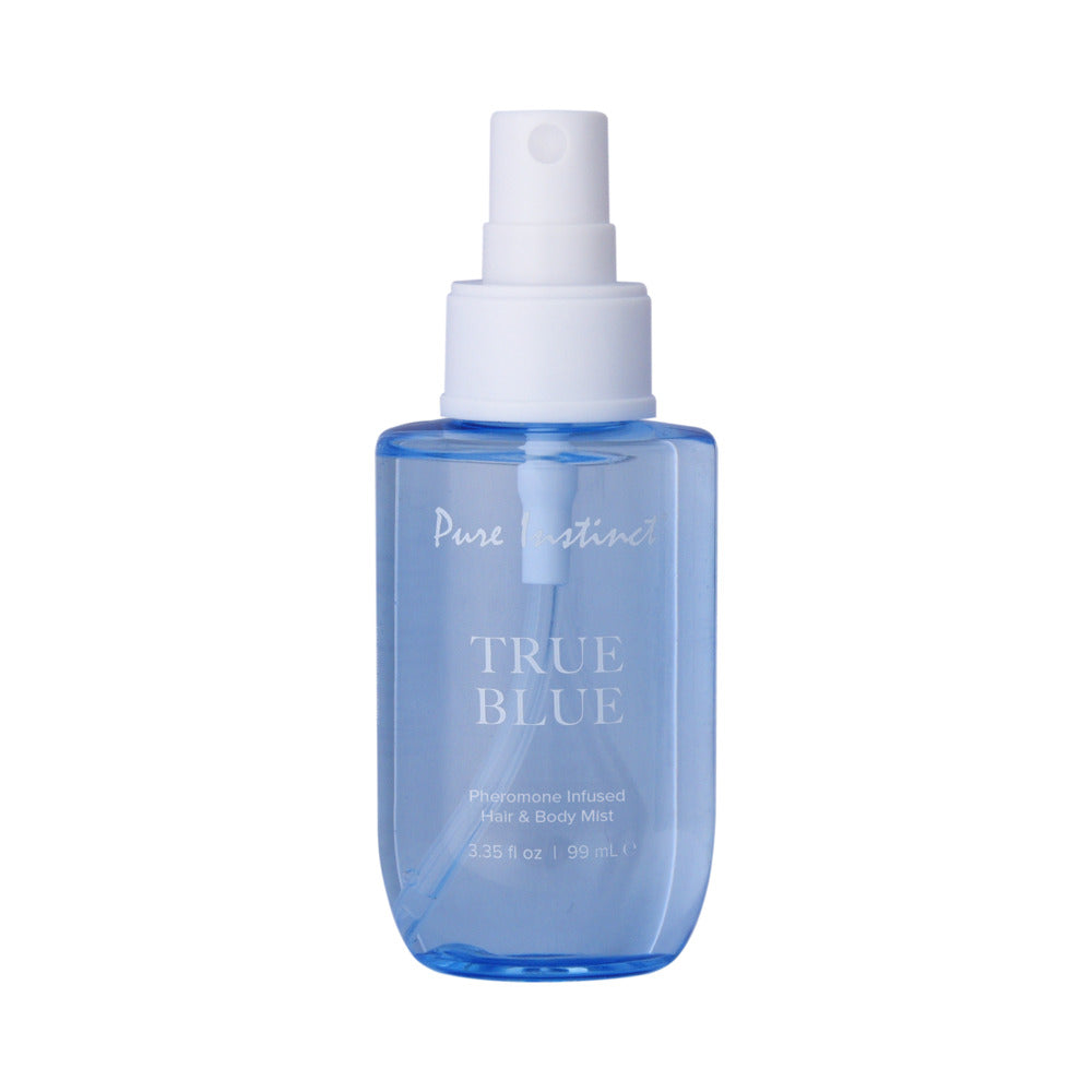 Pure Instinct Pheromone Hair & Body Mist-True Blue 3.35oz