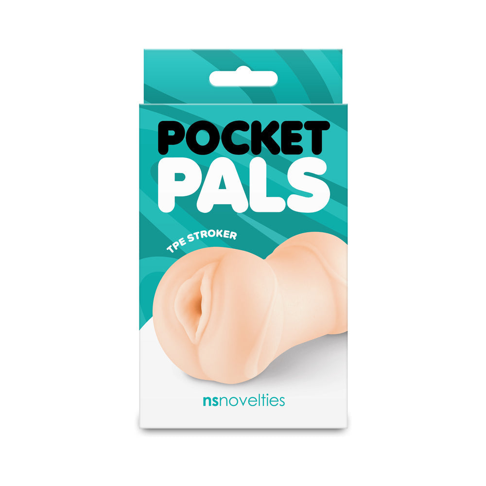 Pocket Pals Vagina Stroker - White