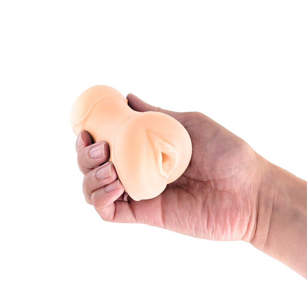 Pocket Pals Vagina Stroker - White