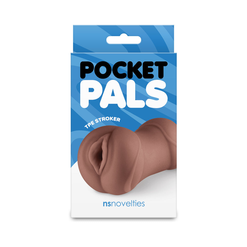 Pocket Pals Vagina Stroker - Brown