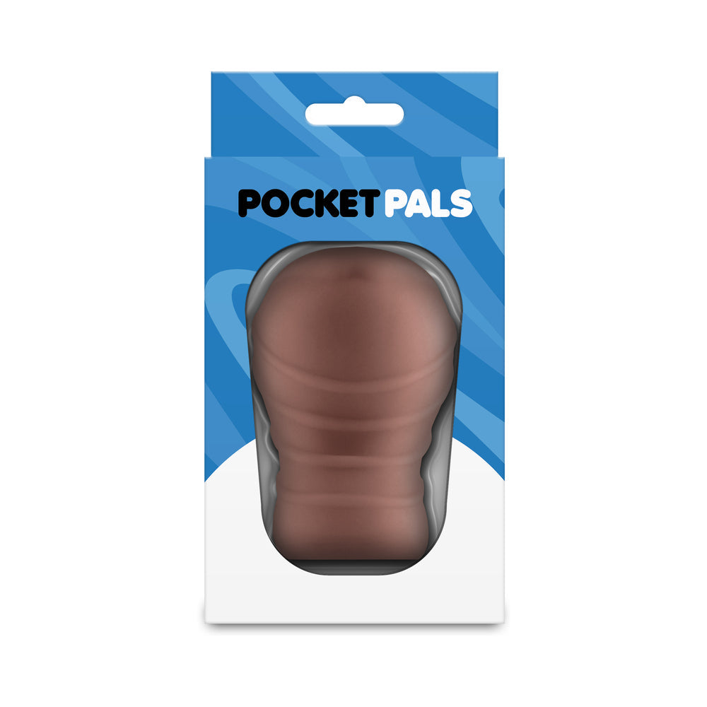 Pocket Pals Mouth Stroker - Brown