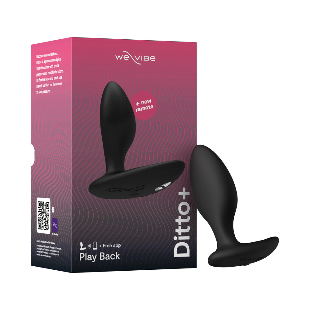 We-Vibe Ditto+ - Satin Black