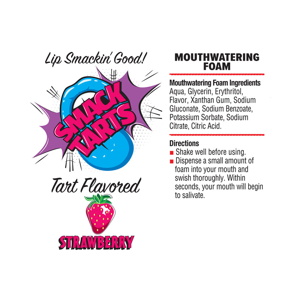 Smack Tarts Mouthwatering Foam-Sour Strawberry 2.7oz