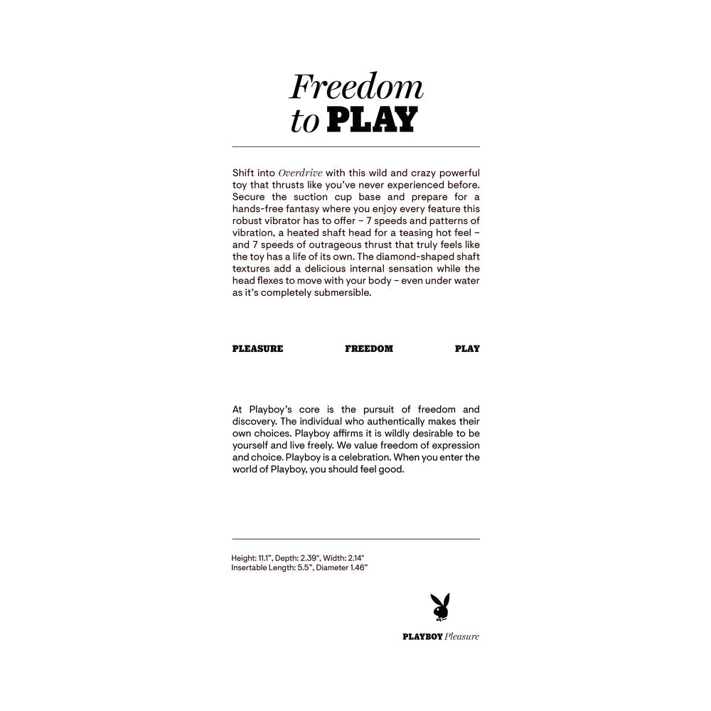 Playboy Pleasure Overdrive