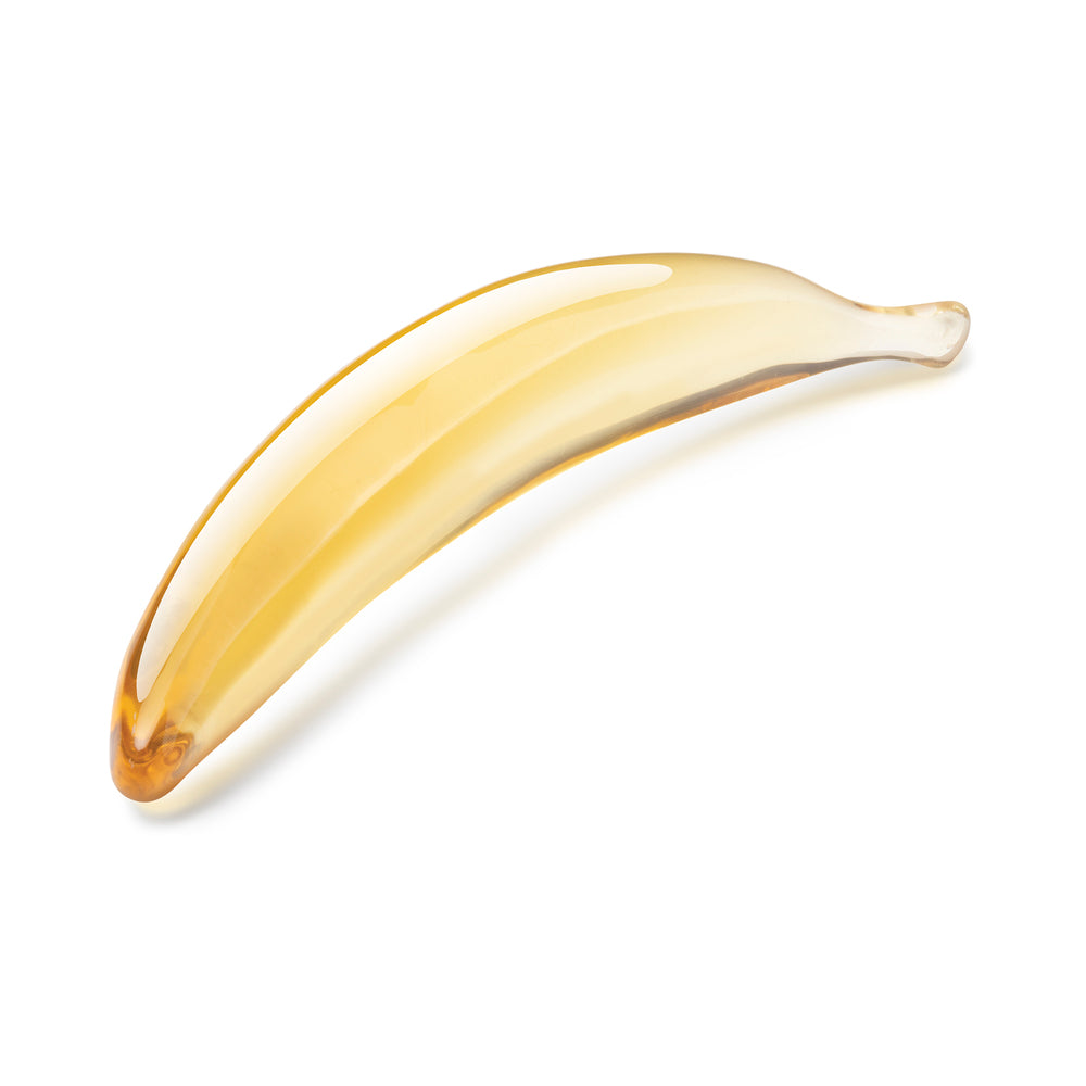 Glas 7" Dildo Banana Joy
