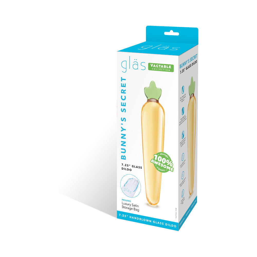 Glas 7.25" Dildo Bunny's Secret