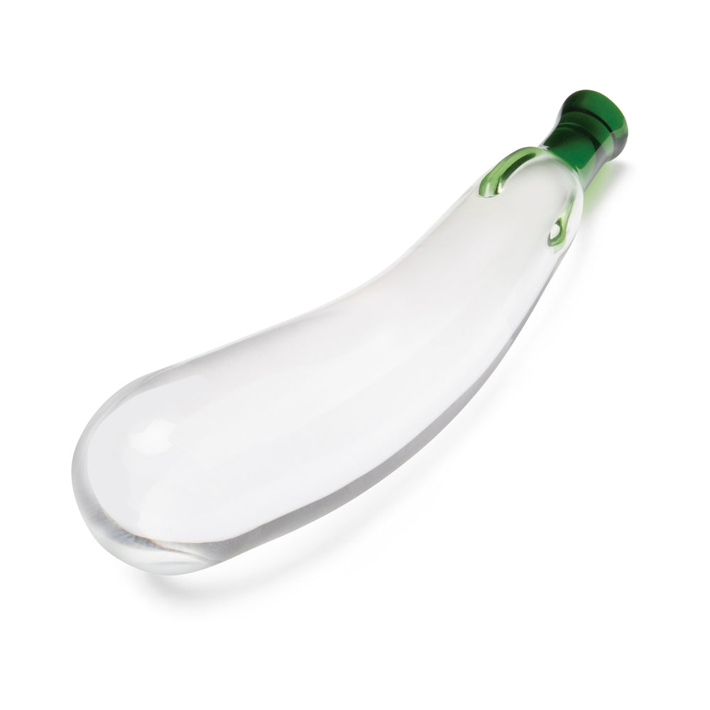 Glas 7.25" Dildo Eggplant Ecstasy