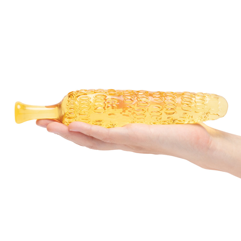 Glas 8" Dildo Cornstar