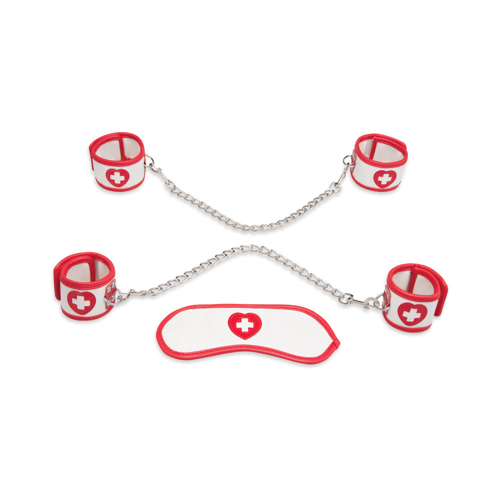 Lux Fetish 5 pc Naughty Nurse BDSM Set