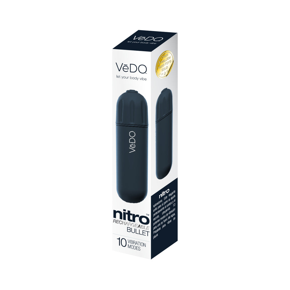 VeDO Nitro Rechargeable Bullet Vibe - Black